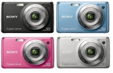 Sony-cyber-shot-w220-colors